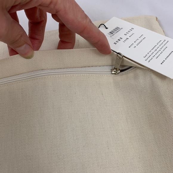 Sien + Co Pila‎ Handwoven Wool Pillow Cover Butterscotch 100% Sheep Wool 20 X 20 - Picture 7 of 7